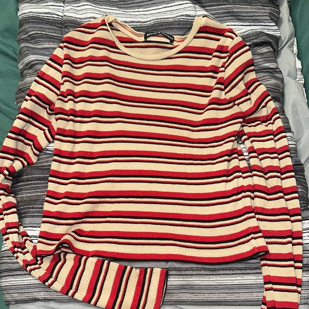 Striped Long Sleeve Top